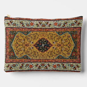 Pochette À Accessoires Tapis Élegant Tapisserie Perse Antique Riche