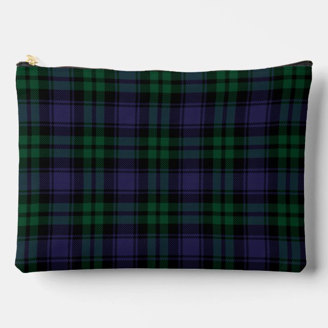 Pochette À Accessoires Tartan Black Watch, Plaid (Recto)