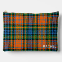 Tartan Clan Murray Plaid Bleu Orange Vert Personna