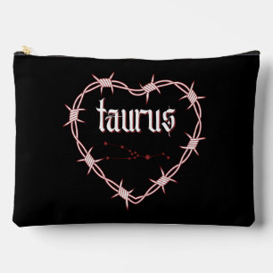 Pochette À Accessoires Taurus Constellation gothique Edgy Anniversaire