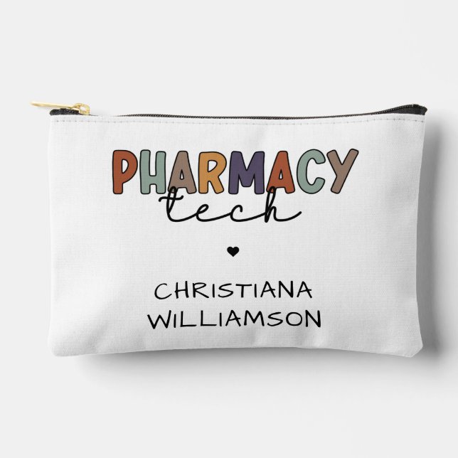 Pochette À Accessoires Technicien en pharmacie sur mesure (Recto)