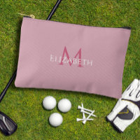 Tee de golf Golfeur Rose Monogramme Accessoire Mod