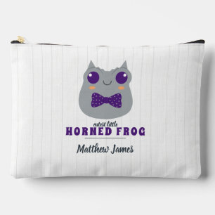 Pochette À Accessoires Têtard grenouille cornu violet