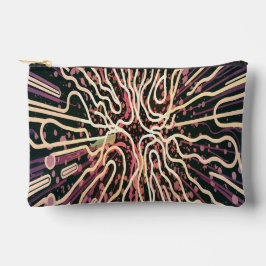 Pochette À Accessoires Texture par bandes