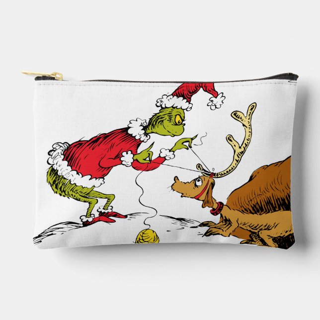 Pochette À Accessoires The Grinch Prepares Max the Reindeer (Recto)