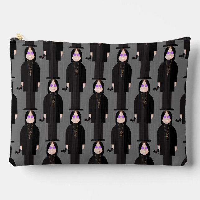 Pochette À Accessoires The Prince of Darkness – Patterned Zipper Pouch (Recto)
