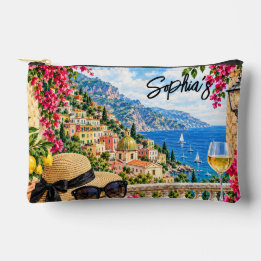 Pochette À Accessoires Thème Italien Mignon 