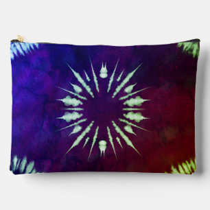 Pochette À Accessoires Tiedye Violet Grande