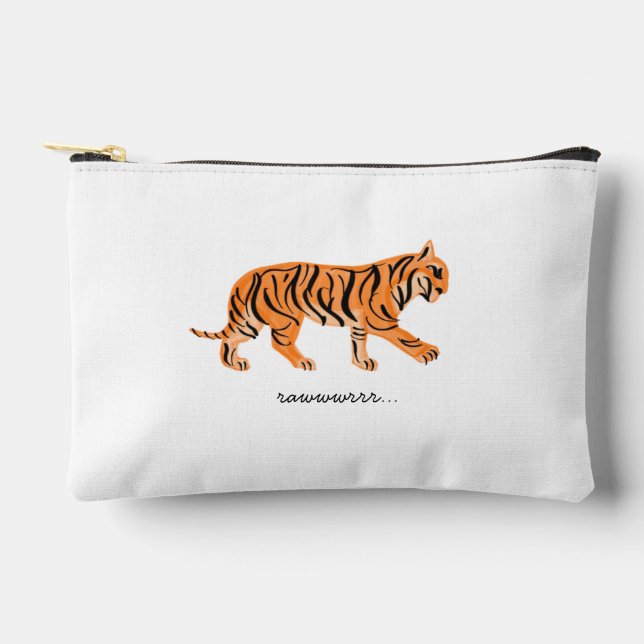 Pochette À Accessoires Tigre (Recto)