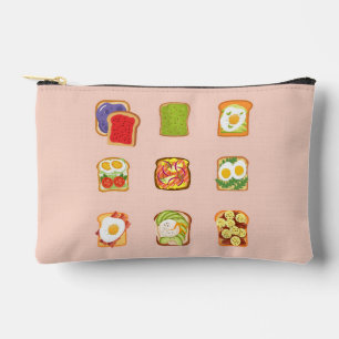 Pochette À Accessoires Toast Brunch