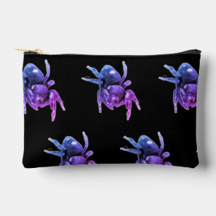 Pochette À Accessoires Tote araignée sauteuse violet et noir
