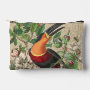 Pochette À Accessoires Toucan Jungle Tropical Bird Belle antique