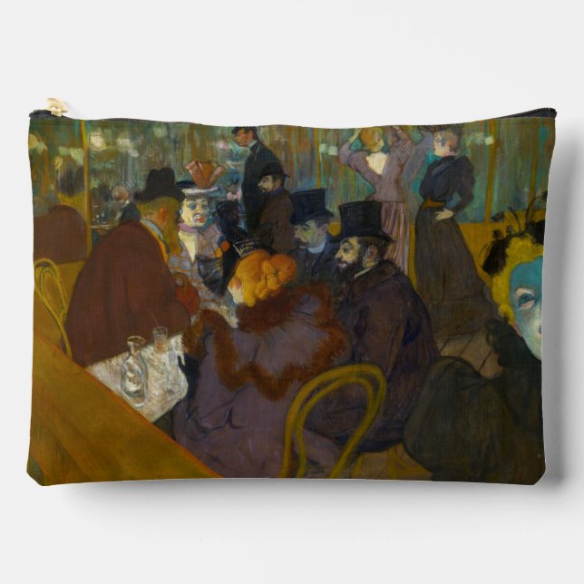 Pochette À Accessoires Toulouse-Lautrec - Au Rouge (Recto)