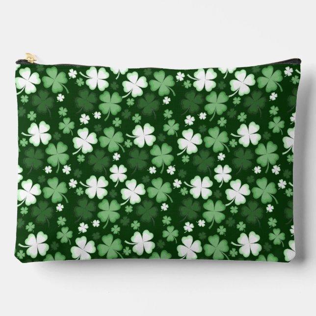 Pochette À Accessoires Trèfles de la Saint-Patrick (Recto)