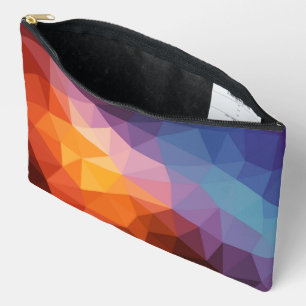 Pochette À Accessoires Triangles asymétriques Abstraits