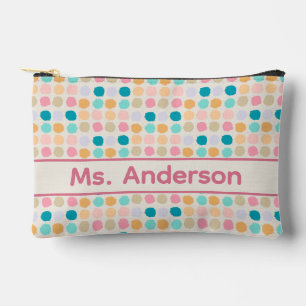 Pochette À Accessoires Trousse de fournitures scolaires Pastel Dots