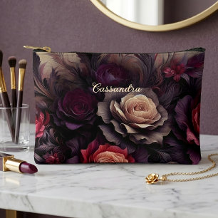 Pochette À Accessoires Trousse de Maquillage Personnalisée Gothique Éléga