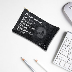 Pochette À Accessoires Tu es notre maman du monde