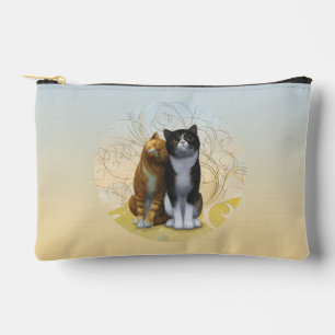 Pochette À Accessoires Un couple de chats : l'amour est dans l'air ? tass