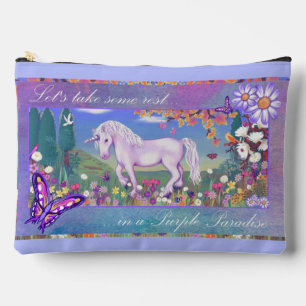 Pochette À Accessoires Un paradis mauve