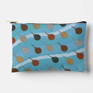 Pochette À Accessoires Vagues océaniques du crabe en fer à cheval