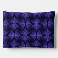 Ventilateur de pétoncle 3D géométrique violet