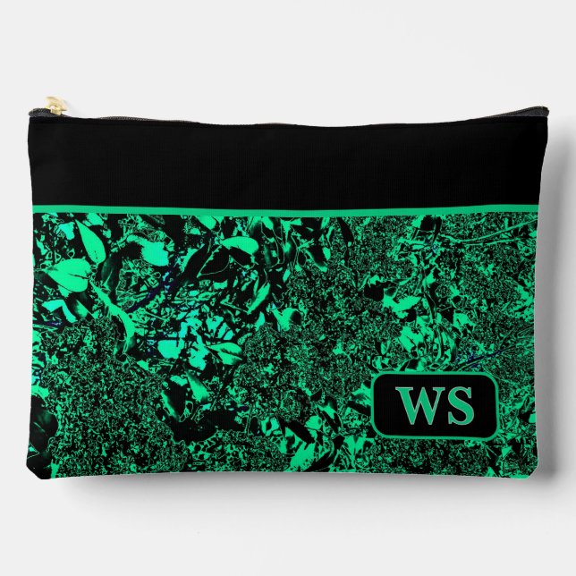 Pochette À Accessoires Vibrant Green Cosmetic Pouch (Recto)