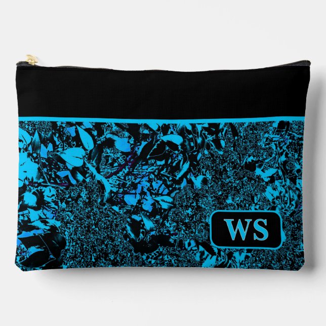 Pochette À Accessoires Vibrant Light Blue Cosmetic Pouch (Recto)