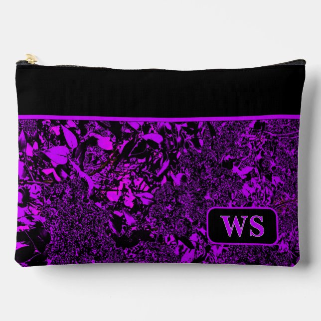 Pochette À Accessoires Vibrant Purple Cosmetic Pouch (Recto)