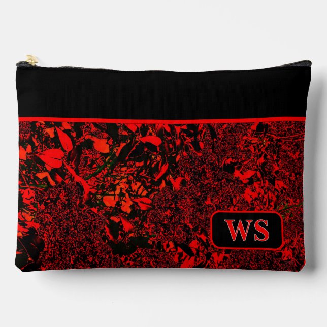 Pochette À Accessoires Vibrant Red Cosmetic Pouch (Recto)