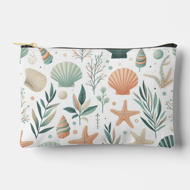 Pochette À Accessoires Vie sous-marine sereine (Recto)