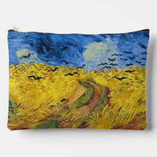 Pochette À Accessoires Vincent van Gogh - Champ de blé aux corbeaux