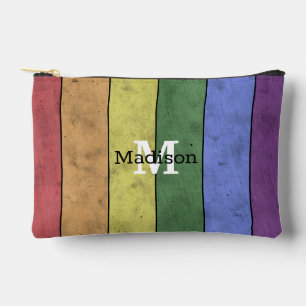 Pochette À Accessoires Vintage drapeau LGBT orgueil écarlate arc-en-ciel