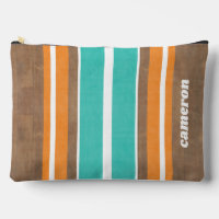 Vintage Surfboard Stripes - Subtle Wood Arrière - 