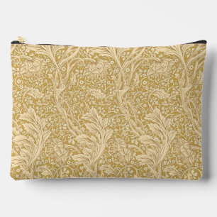 Pochette À Accessoires Vintage William Morris Arcadia Or Sans Couture