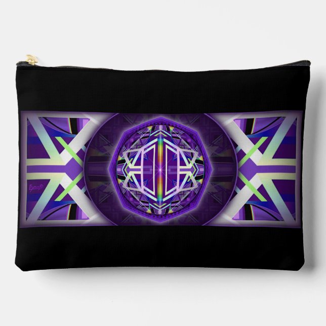 Pochette À Accessoires violet w3 (Recto)