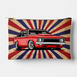 Pochette À Accessoires Voiture classique rétro