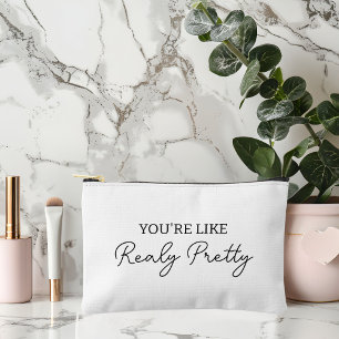 Pochette À Accessoires Vous êtes comme un vrai joli maquillage de voyage 