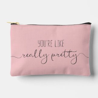 Pochette À Accessoires Vous êtes Comme Vraiment Joli + Nom (F)