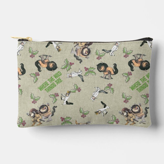 Pochette À Accessoires Wild Rumpus Motif de vacances (Recto)