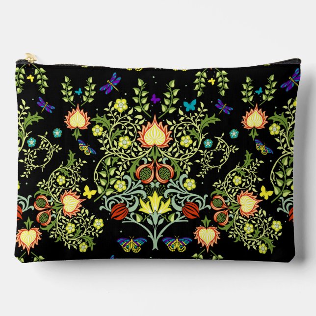 Pochette À Accessoires William Morris Floral (Recto)