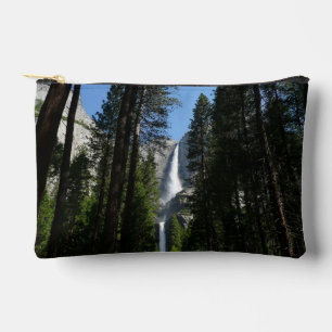 Pochette À Accessoires Yosemite Falls et Woods Paysage Photographie