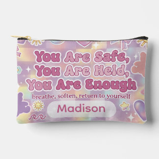 Pochette À Accessoires You Are Enough Personalized Anxiety Bag