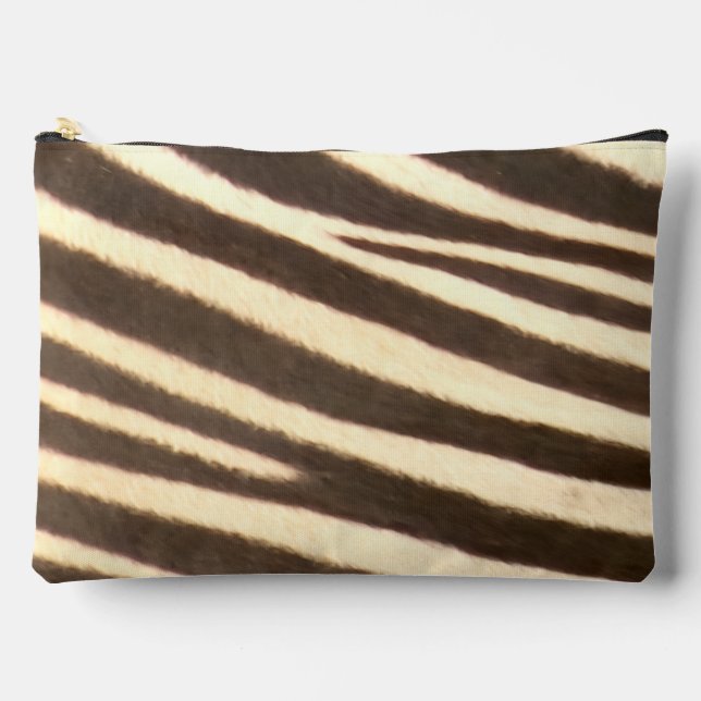 Pochette À Accessoires Zebra Print Cut Sew Small Accessory Pouch (Recto)