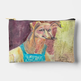Pochette À Accessoires "Ziggy The Dog in Overalls"