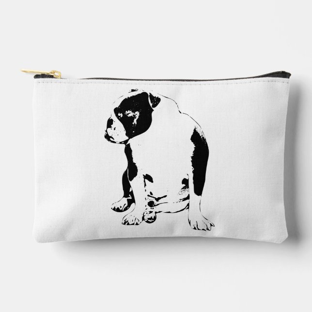 Pochette À Accessoires Zips net, profil clair (Recto)