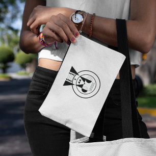 Pochette À Accessoires Zodiaque d'Ushi - Symbole Ox géométrique
