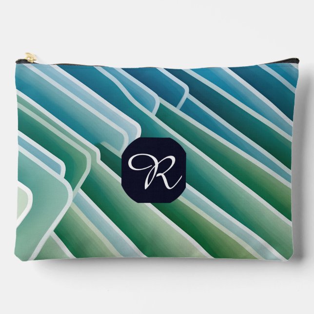 Pochette d'accessoires Monogramme personnalisée -  (Recto)