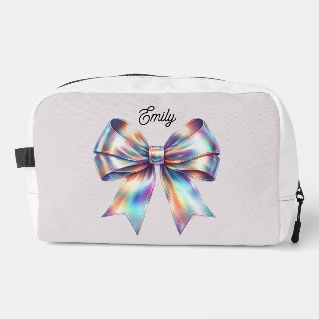 Pochette d'accessoires personnalisée Iridescente B (Recto)