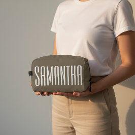 Pochette de toilette personnalisée pour elle ou po